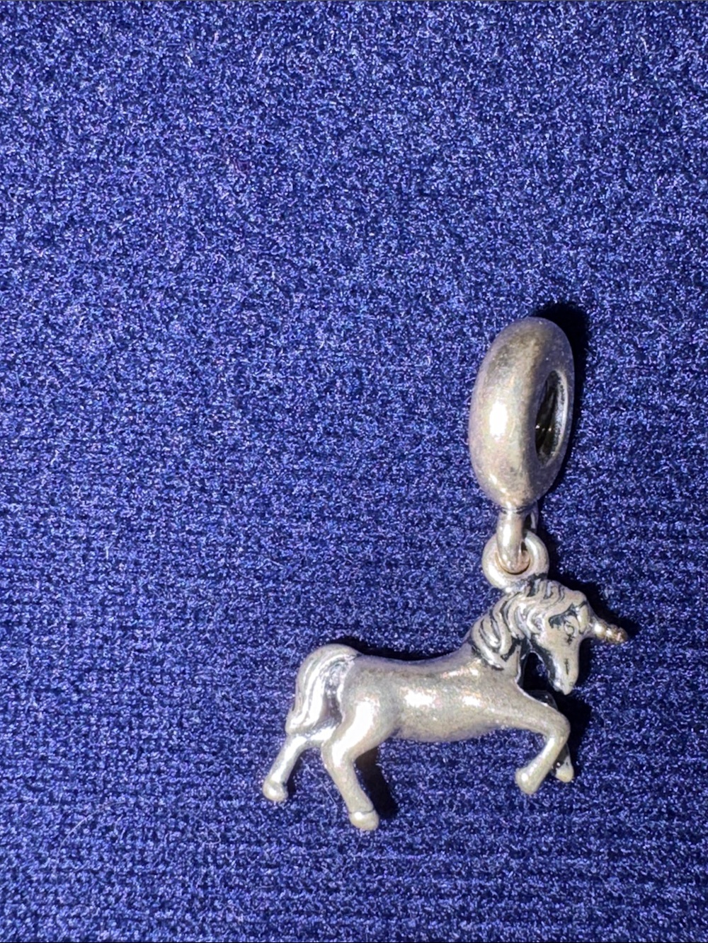 Pandora Silver Unicorn Dangle Charm